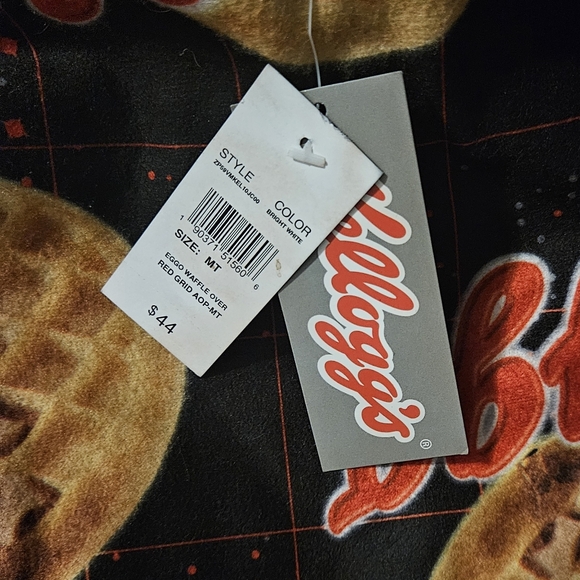 Kelloggs Leggo My Eggo Pajama Pants Size M NEW - Picture 2 of 6